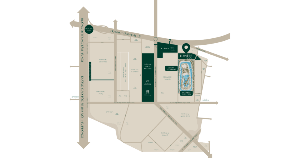 vị trí lumiere springbay